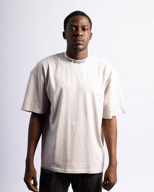 FSBN Los Angeles tee in Biege