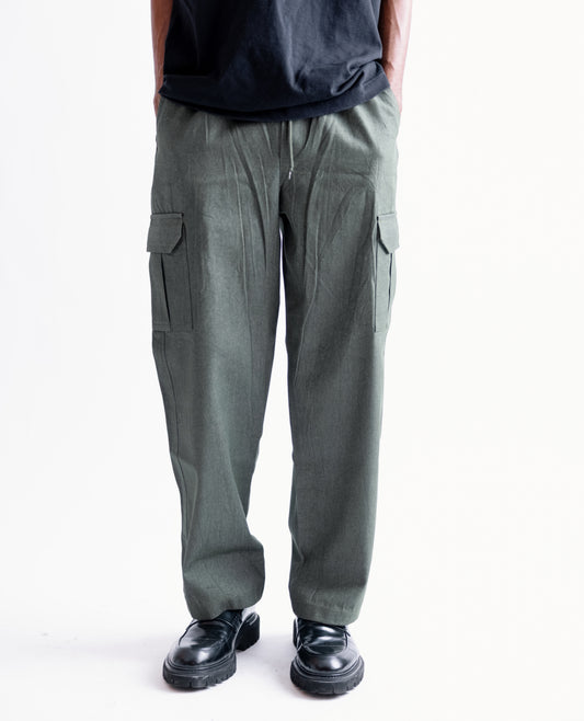 Zedek Cargo Pant in Green