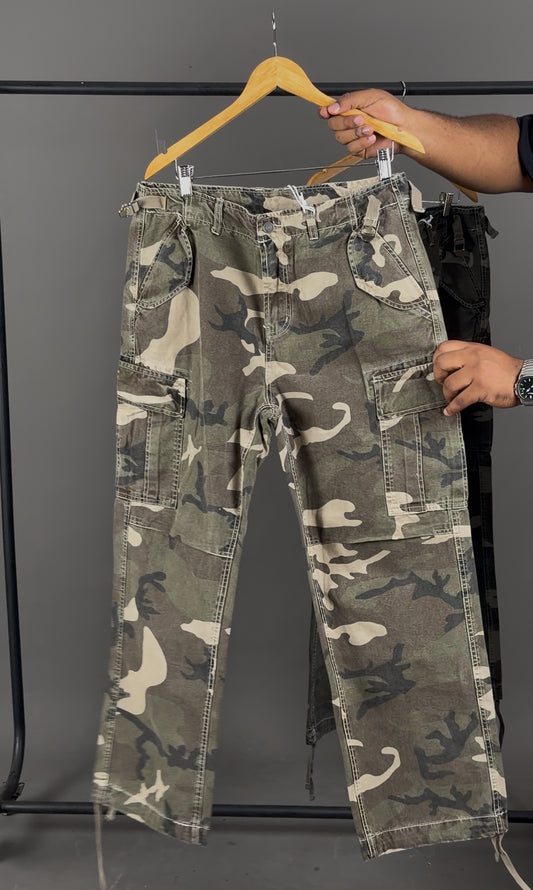 CAMOUFLAGE CARGO
