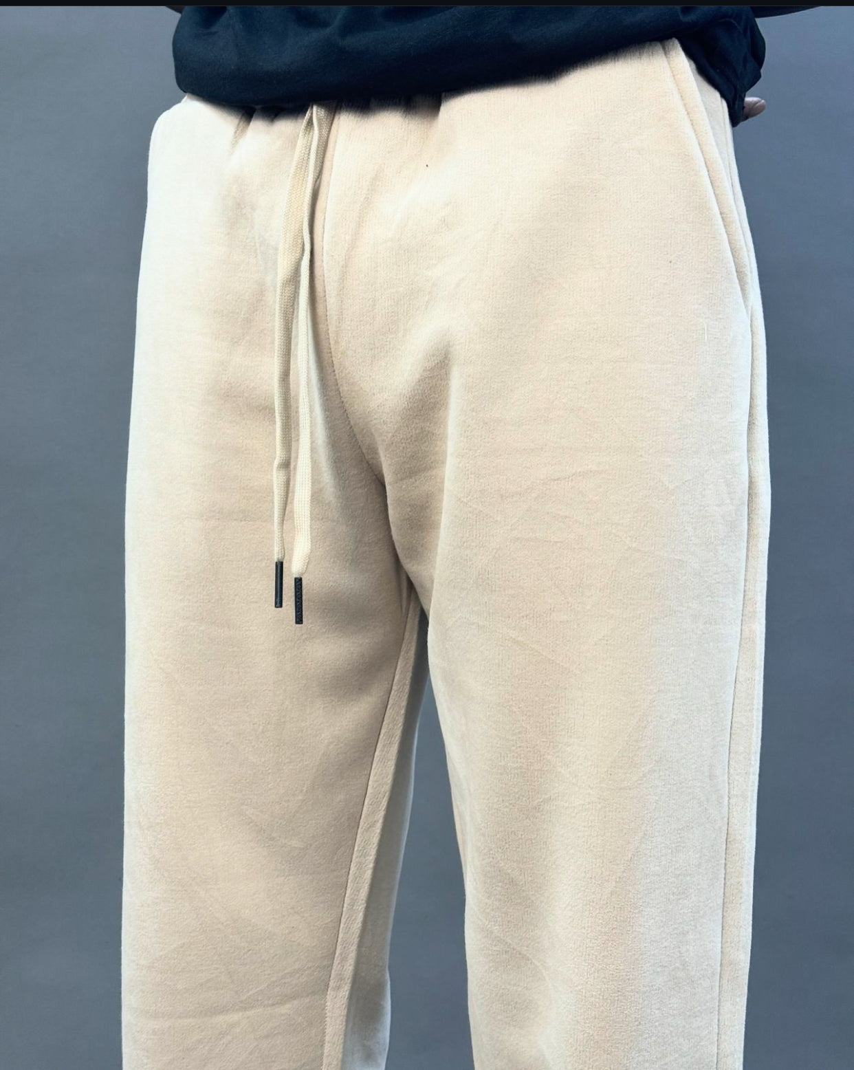 Zedek jogger pant in cream