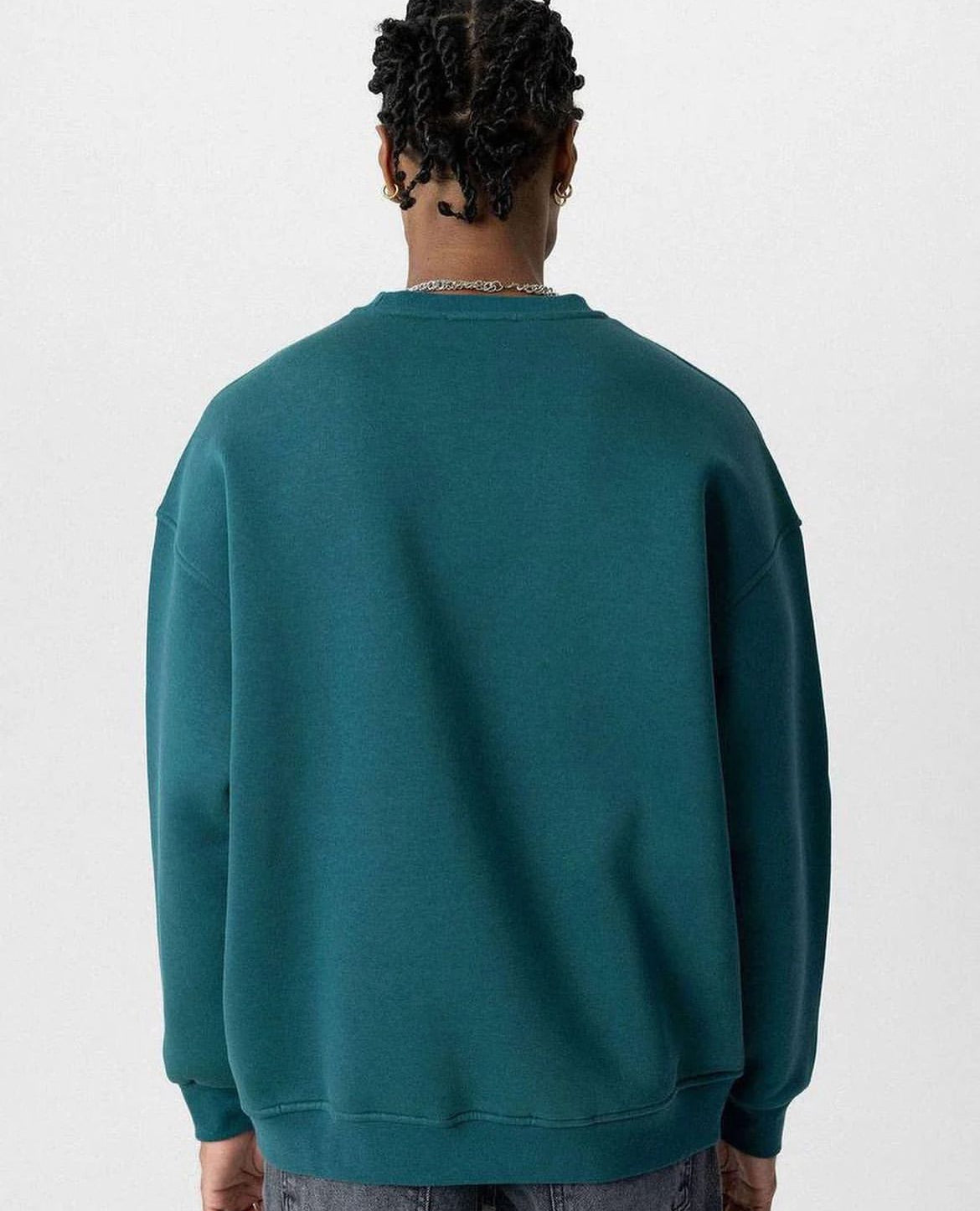 Vamos Premium Oversized Sweatshirt in green