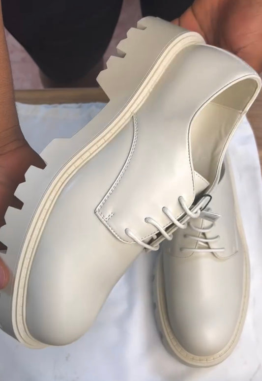 Zara chunky track sole shoe