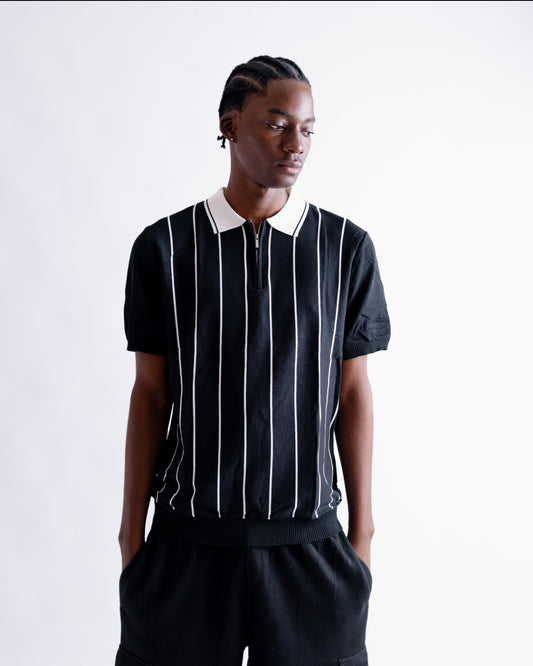 Knitted polo