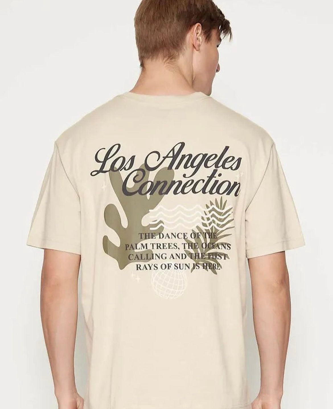 Garage Los Angeles Connection T-shirt in khaki