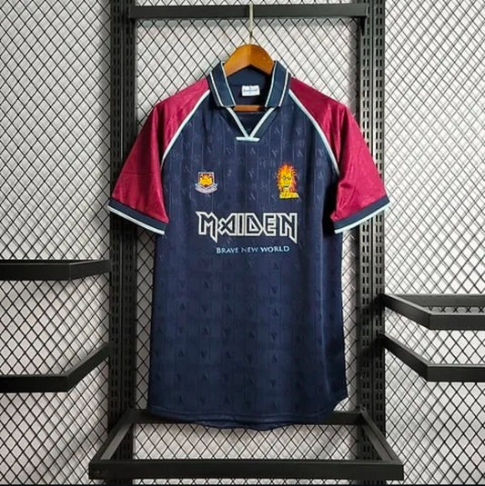 West Ham United 1999 Iron Maiden Home Jersey