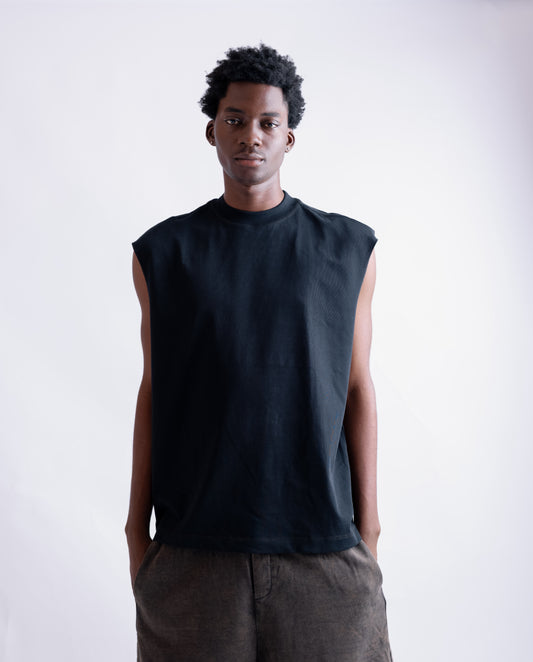 ZEDEK 300GSM SLEEVELESS TEE HB80B