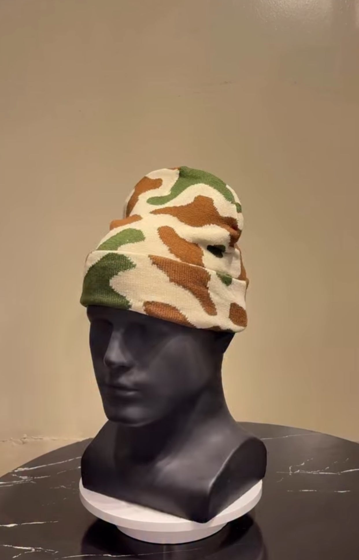 CAMO BEANIE 01