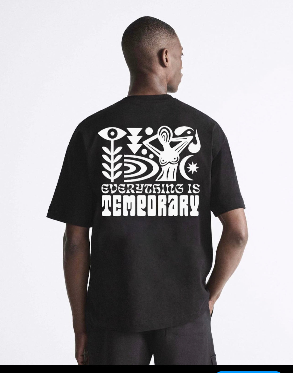 Zedek everything is temporary tee