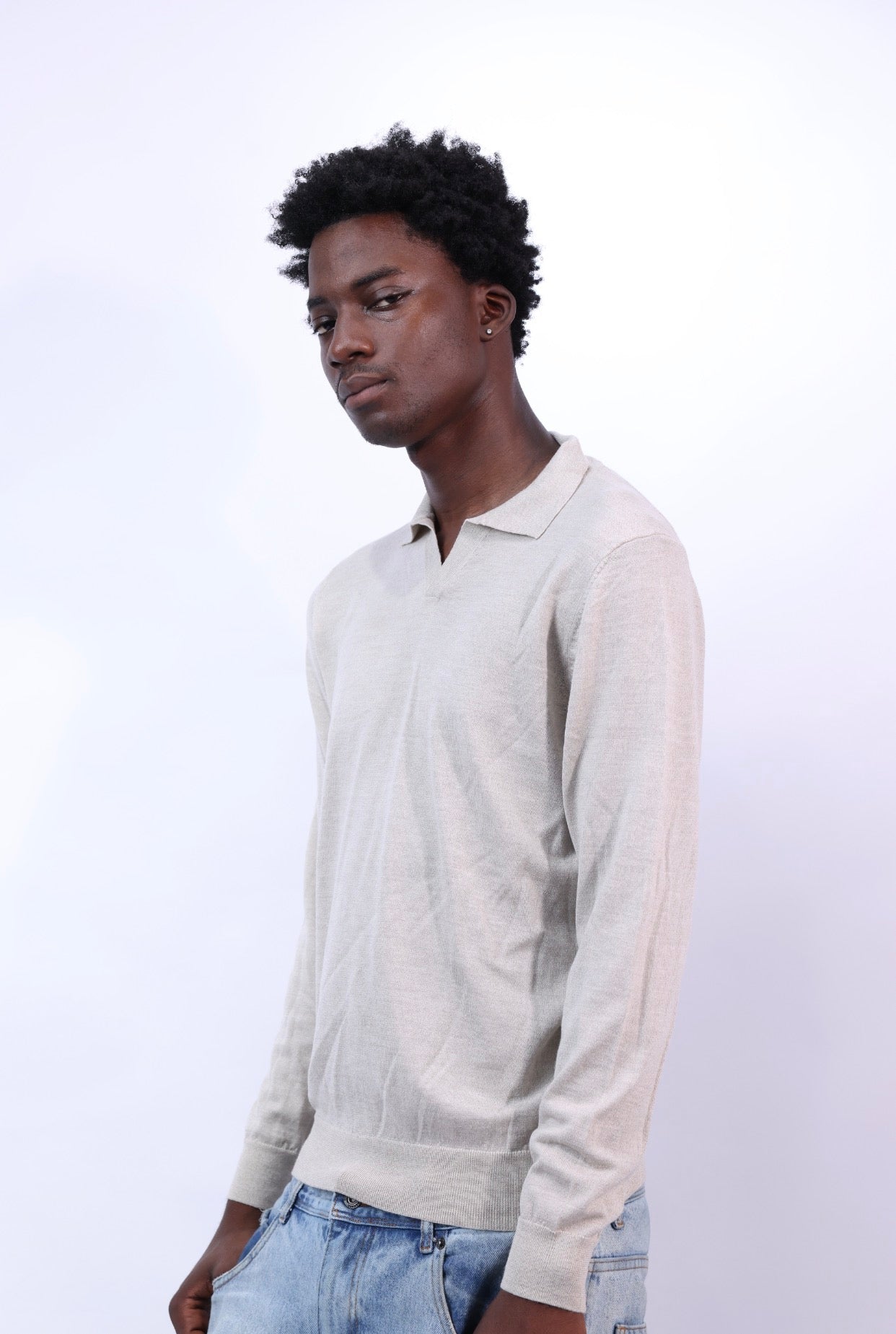 KNITTED POLO LONGSLEEVE 33