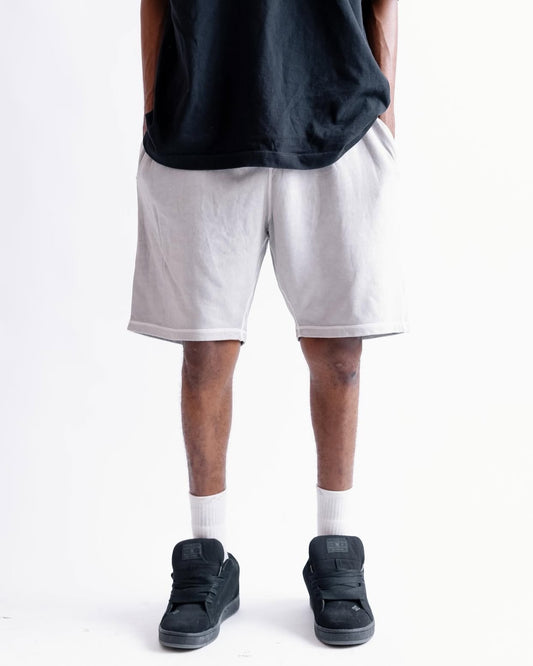 Grey Stitching Sweat short