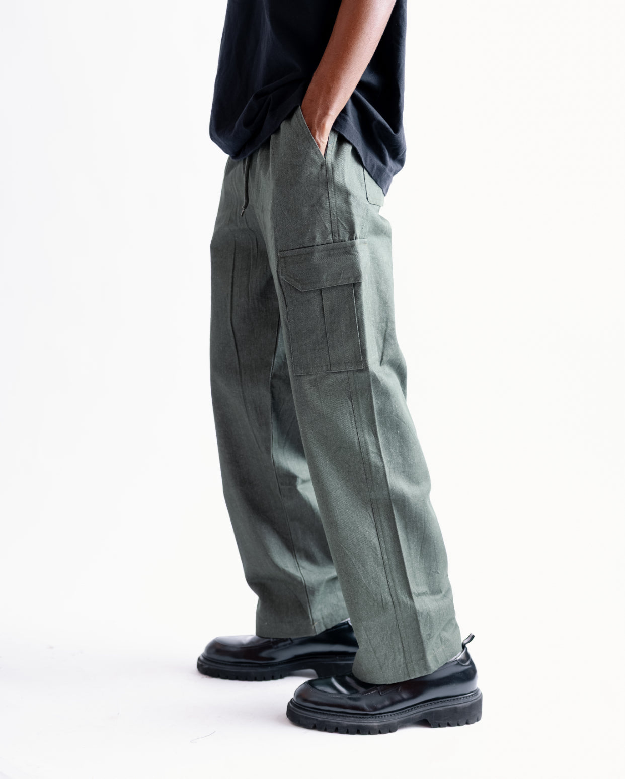 Zedek Cargo Pant in Green