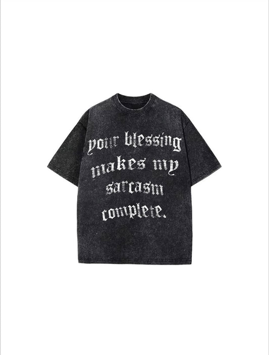 ZEDEK STUDIOS SARCASM TEE