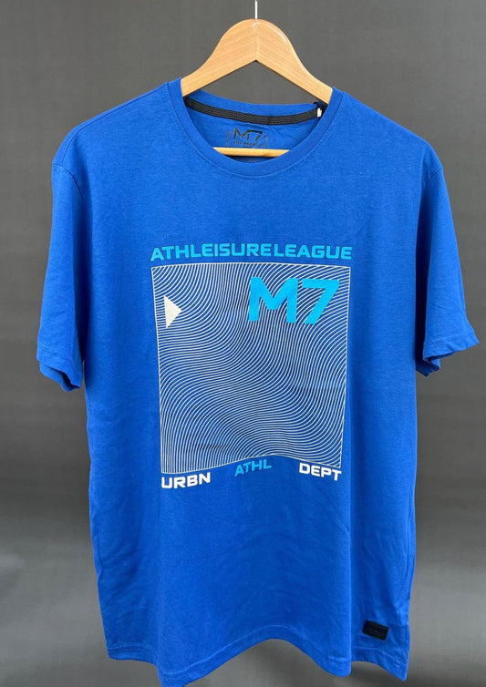 M7 tee in blue