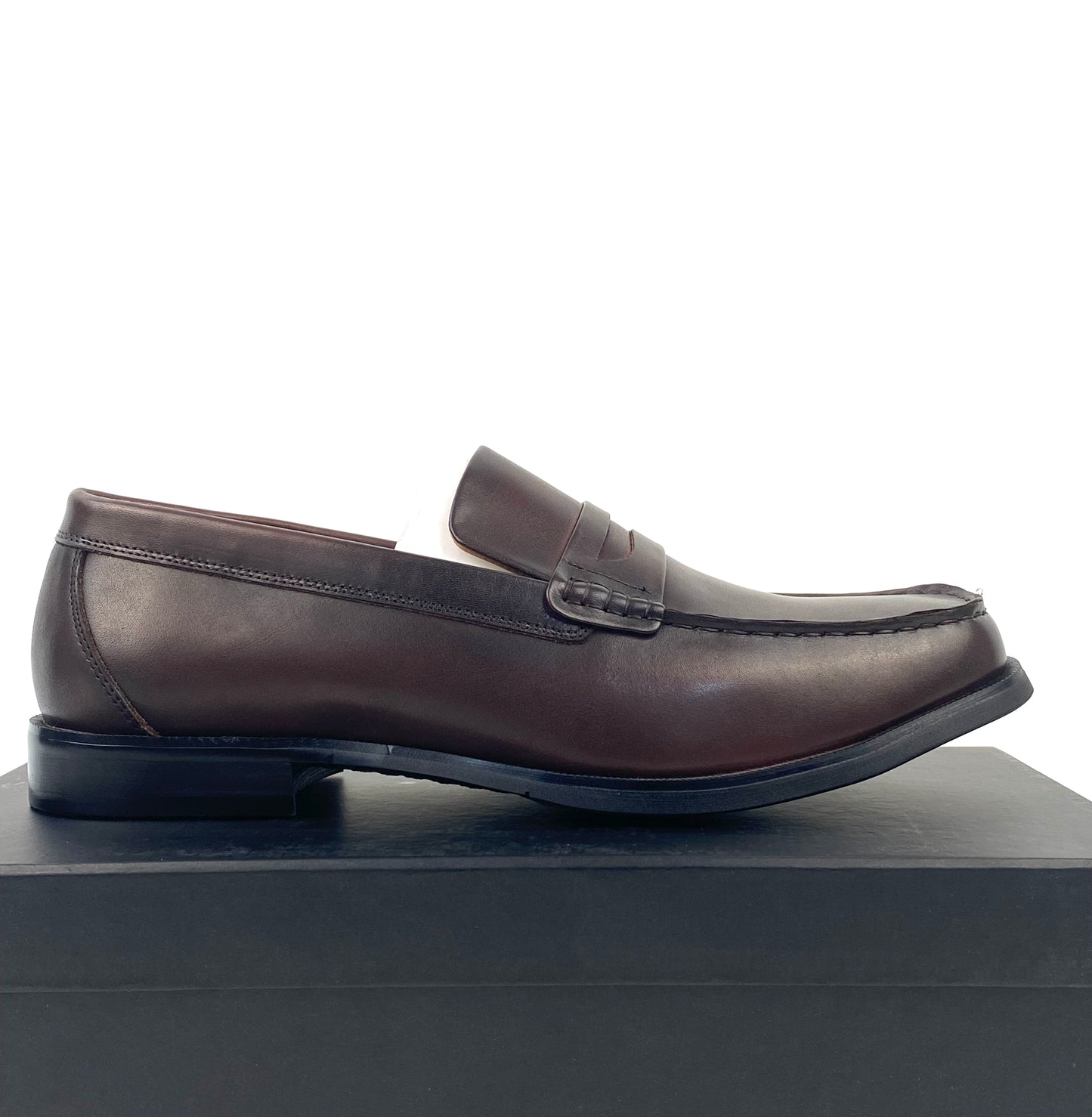 ZEDEK BASIC LOAFER IN BROWN