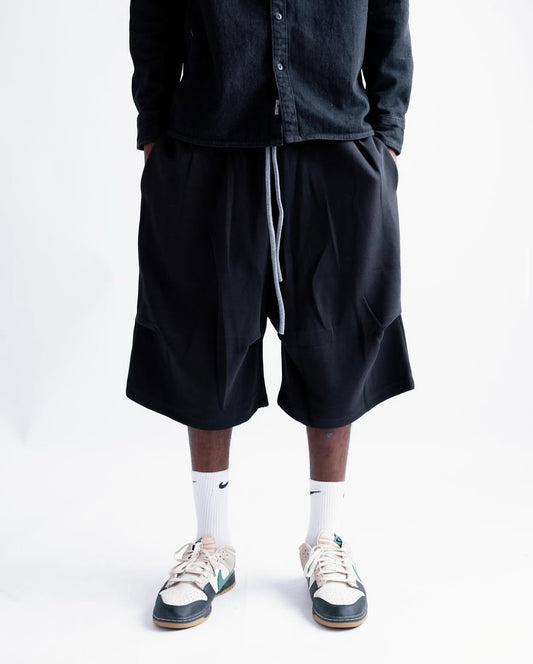 NUCLEAR FISSION LAYERED SWEAT SHORTS