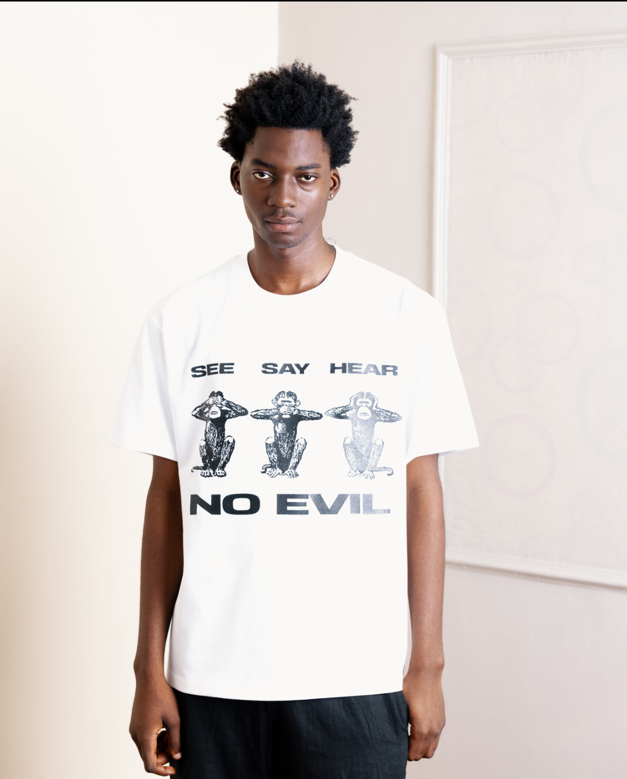 ZEDEK STUDIOS NO EVIL TEE
