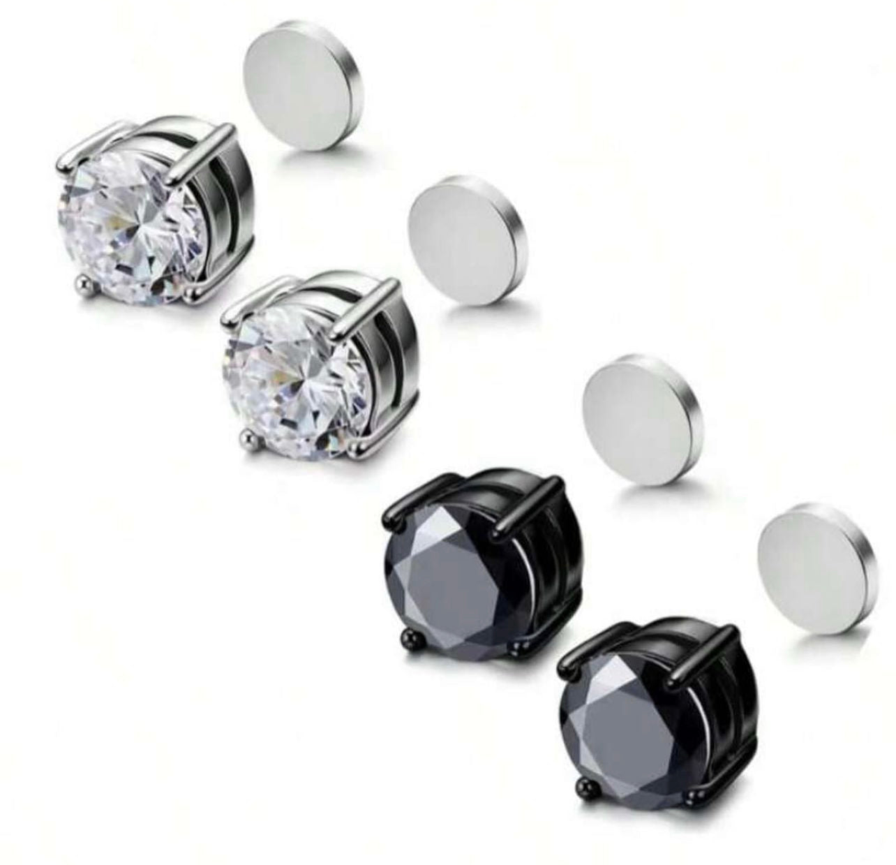 Magnetic stud earrings