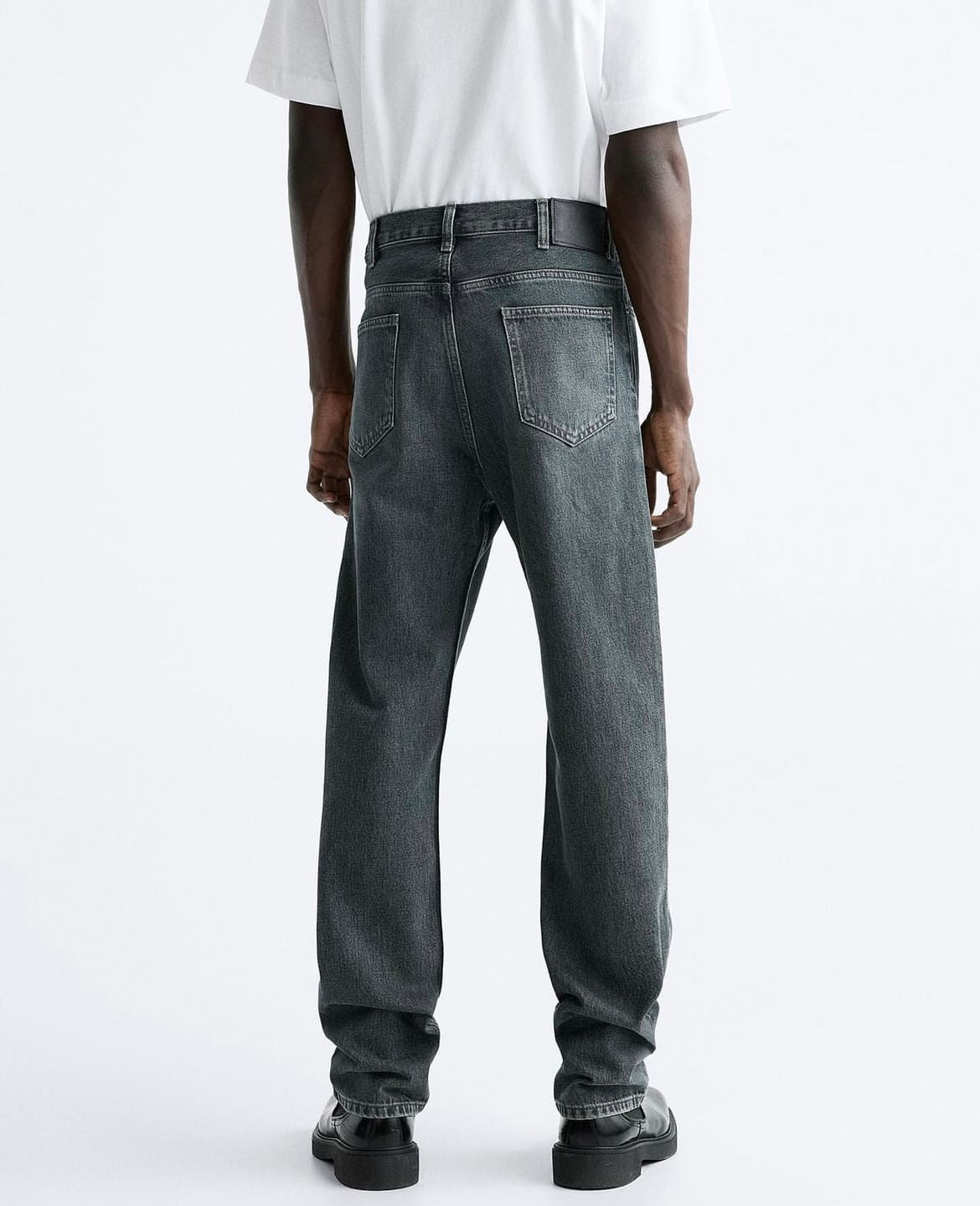 Zara High waist straight jeans