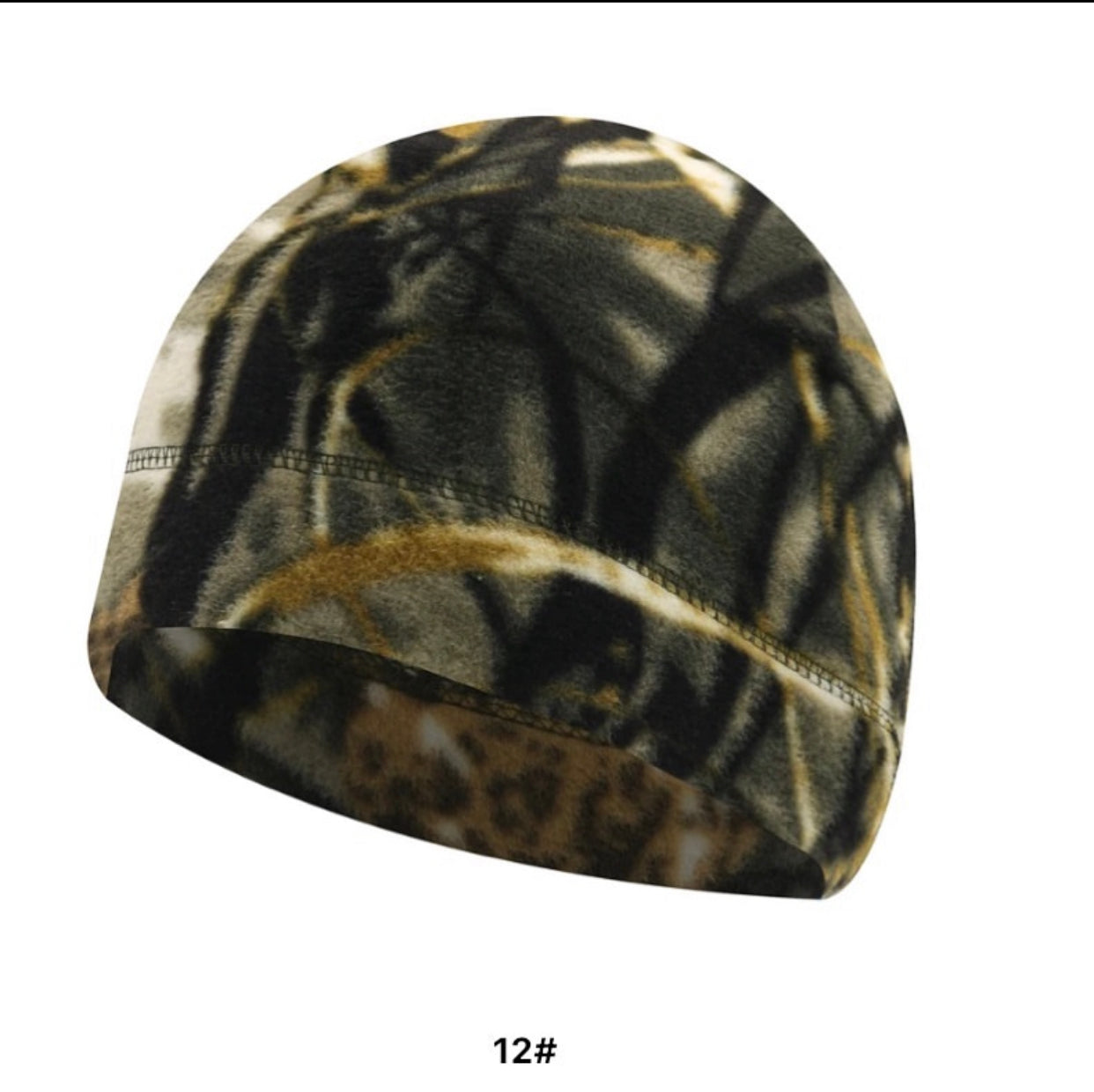 Fleece skull cap for men