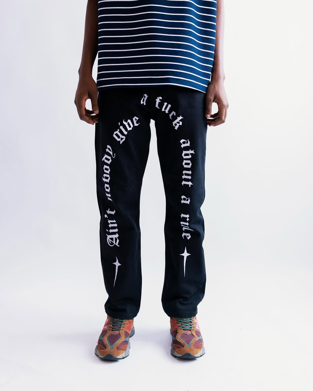 Difransel DGAF jeans in black