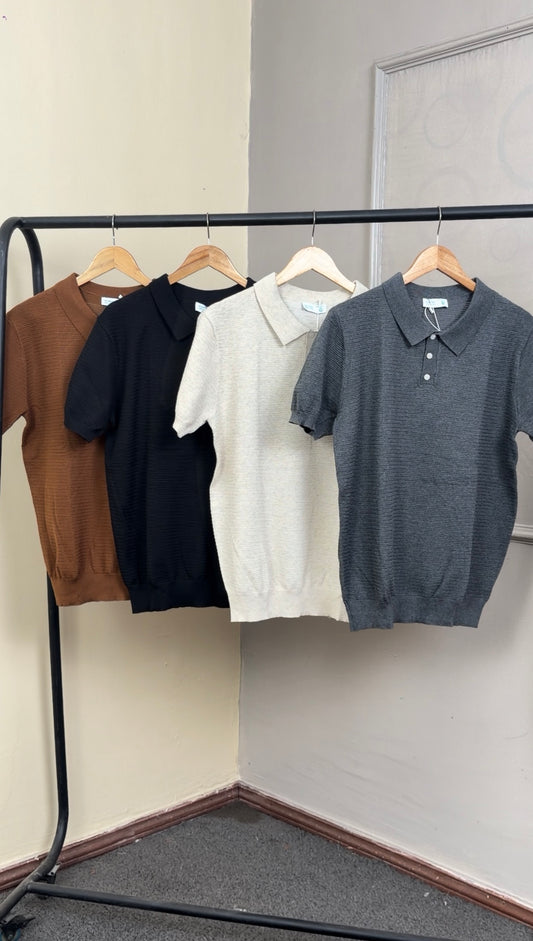 KNITTED POLO C72138