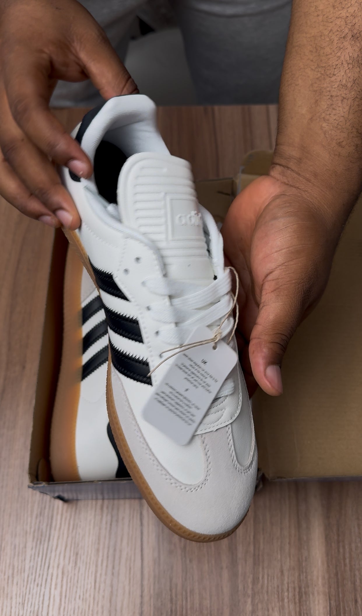 Samba in White and Brown