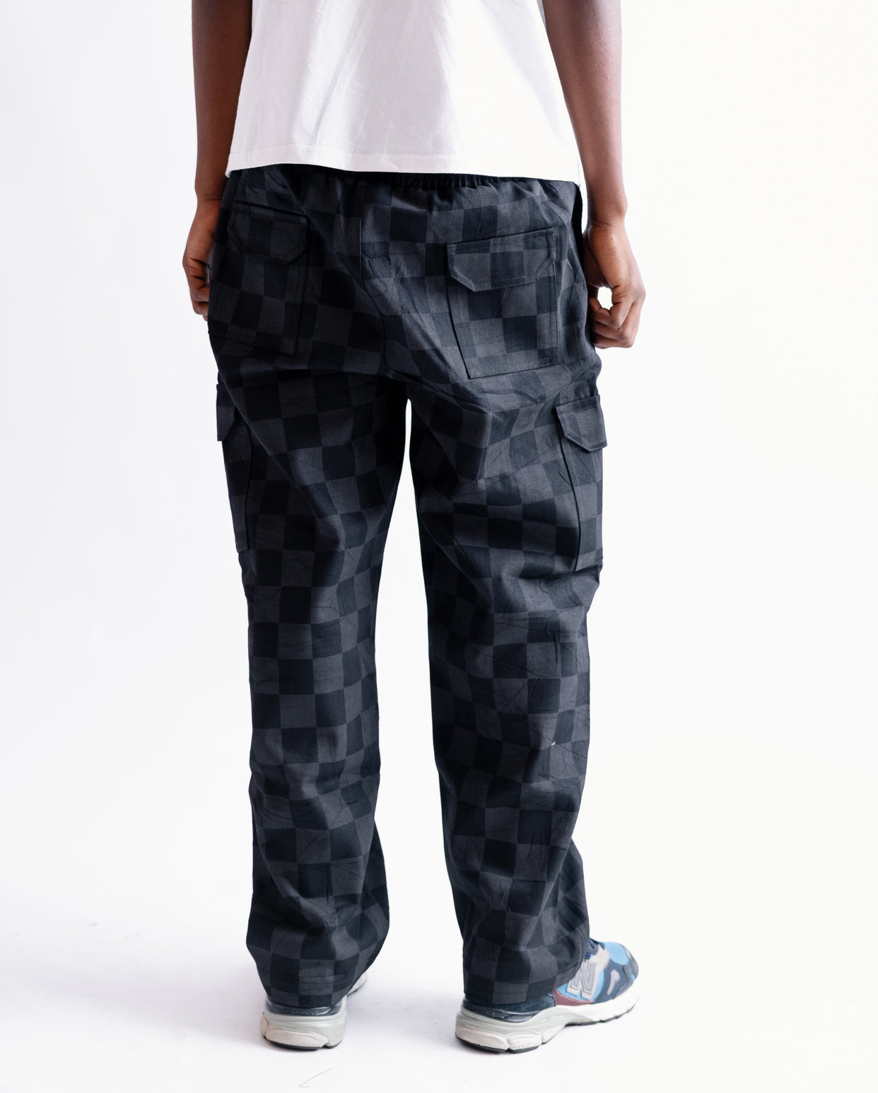 Zedek Checkered Cargo Pant