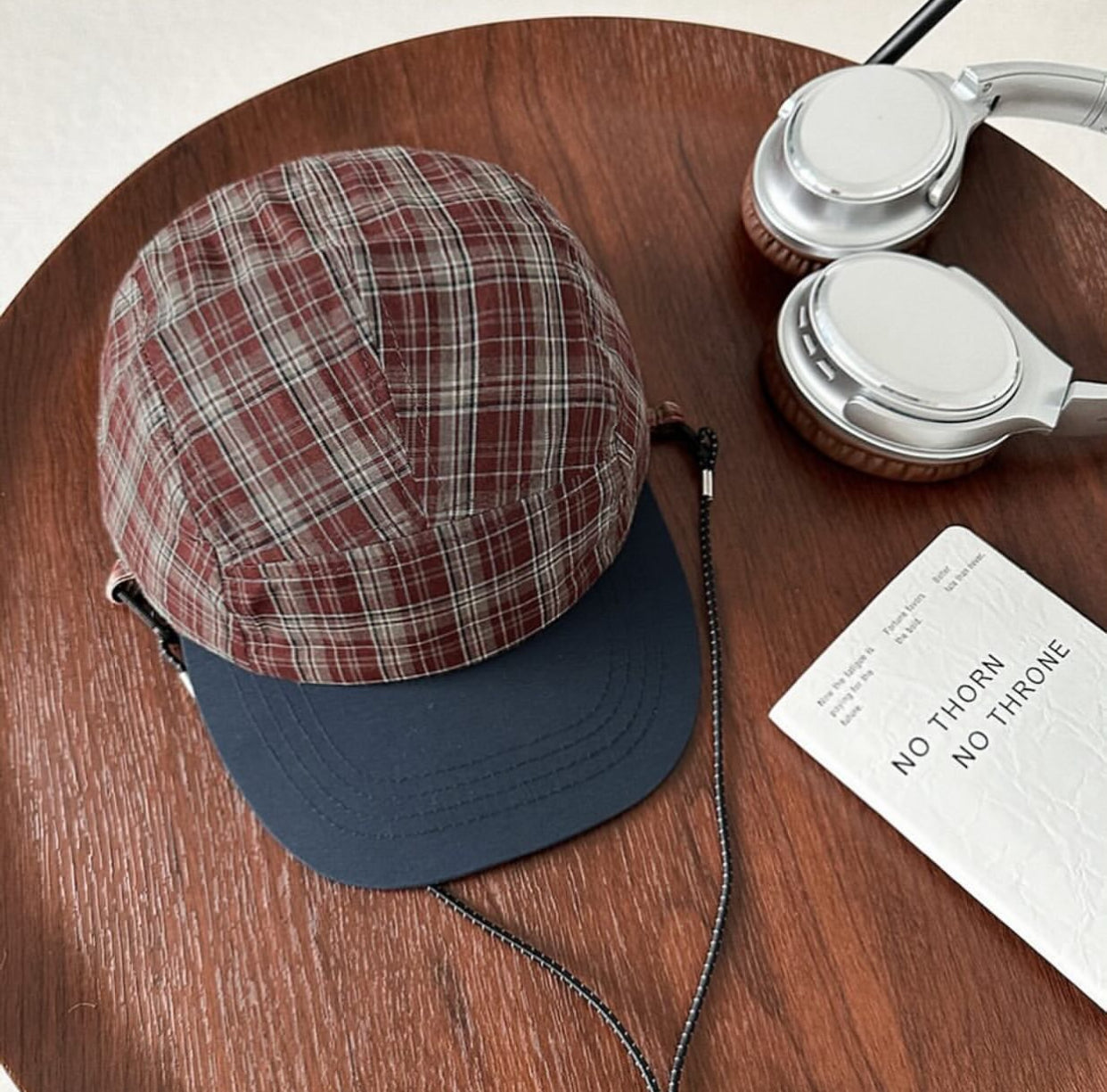 CHECKERED FLANNEL HAT
