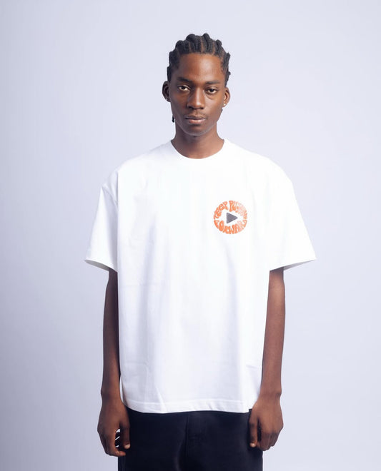 Zedek keep pushing forward heavy tee