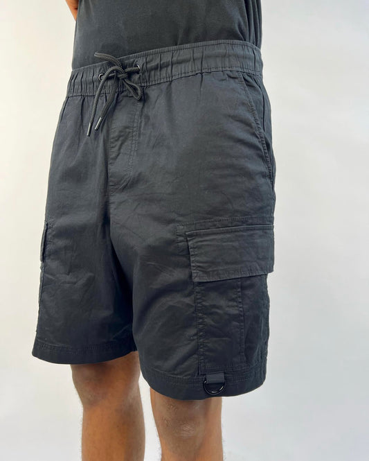 O’stin studio cargo short in black