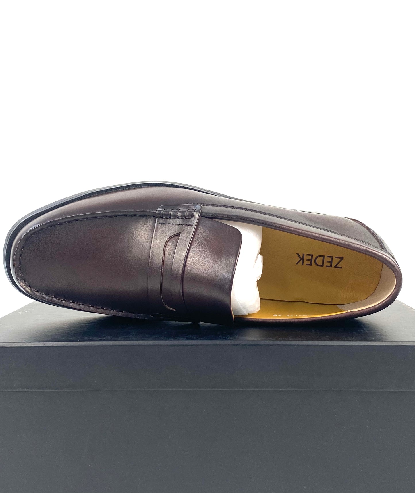 ZEDEK BASIC LOAFER IN BROWN