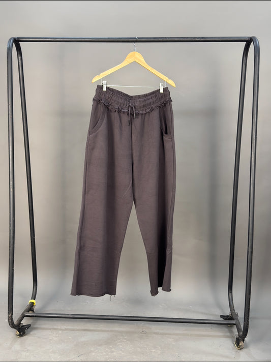 Zedek Baseless joggers in Dark Grey