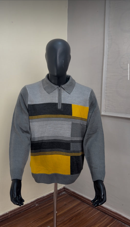 Knitted polo Longsleeve