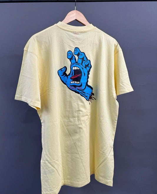 Santa Cruz Screaming hand chest Tshirt