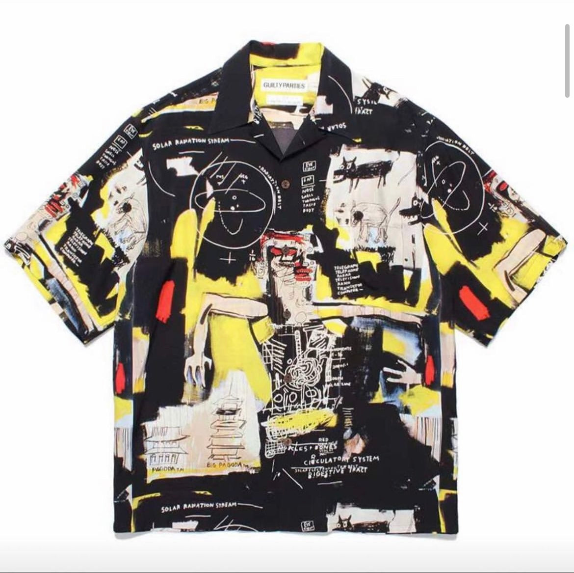 Guilty parties Jean Michel Basquiat shirt