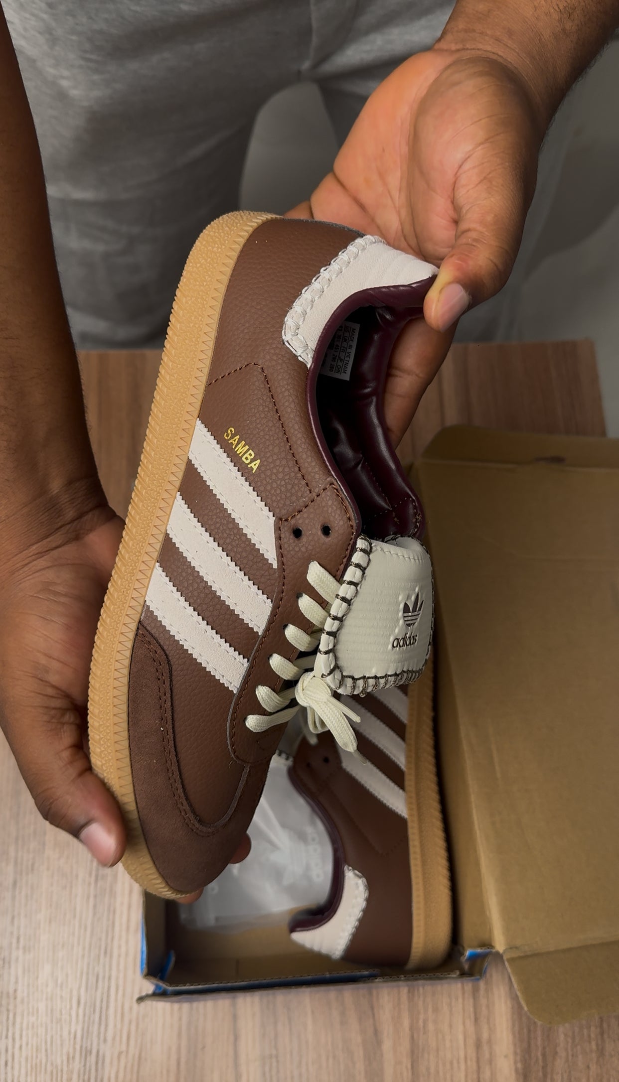 Samba in Deep brown