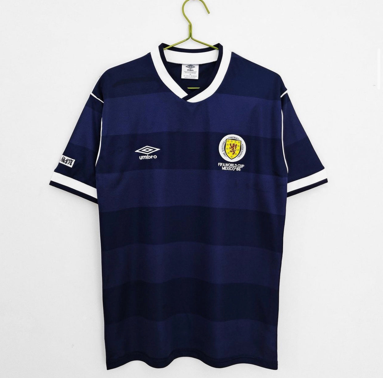 Scotland home jersey 1987 1988 Retro