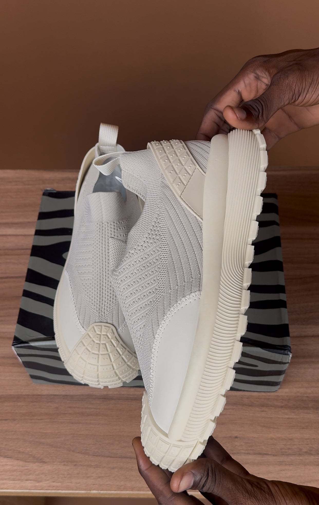 Fashion Casual trainers in Biege