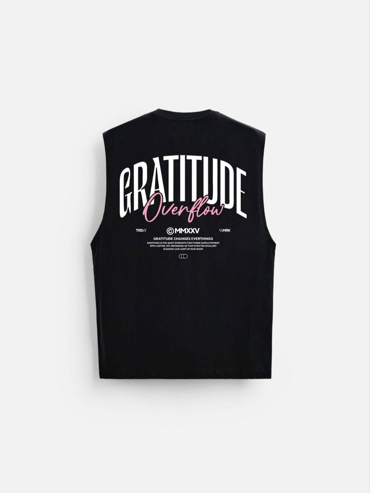 ZEDEK STUDIOS GRATITUDE
SLEEVELESS