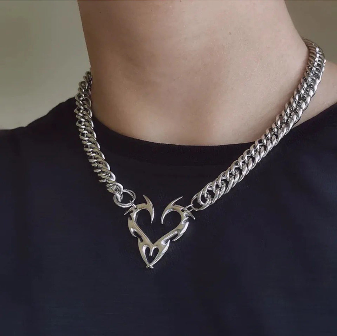 punk necklace