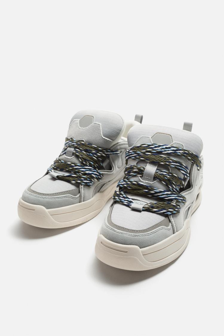 ZARA ROPE SKATE SNEAKERS