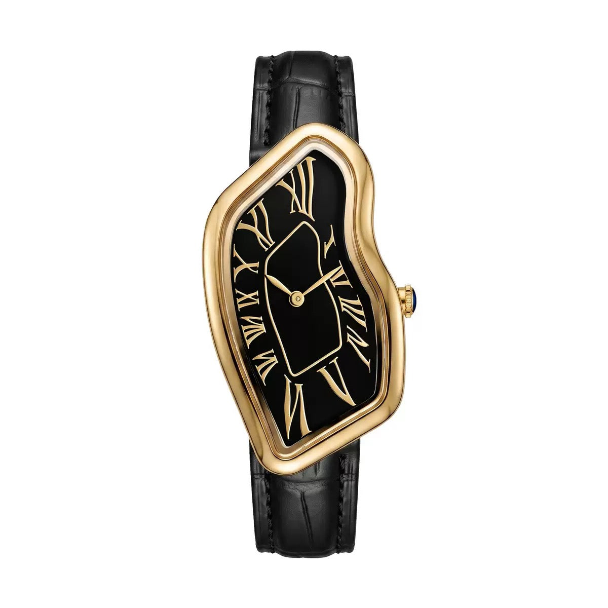 Vintage men watch in gold
