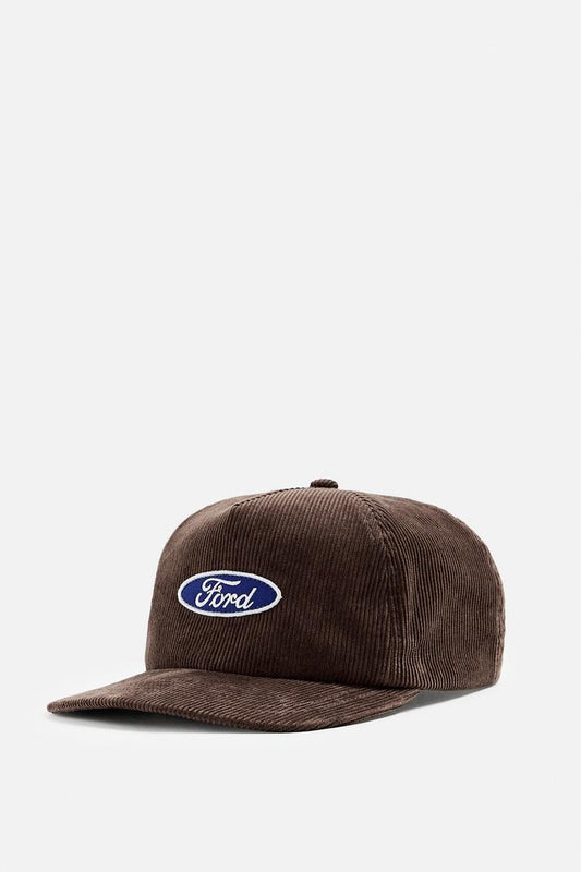 ZARA CORDUROY HAT WITH FORD PATCH