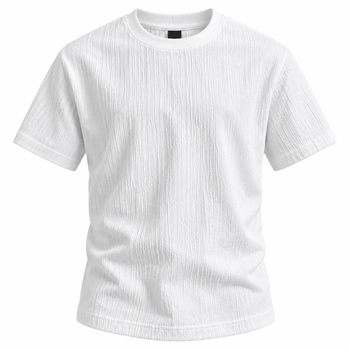 Marrakech ribbed Tshirt white