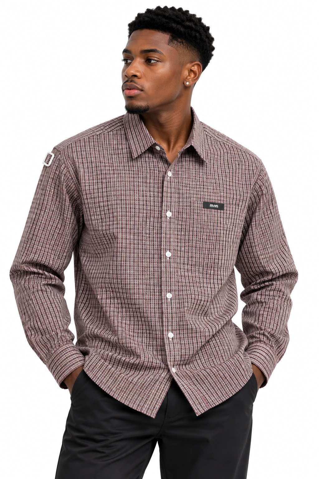 Marrakech checkered longsleeve shirt