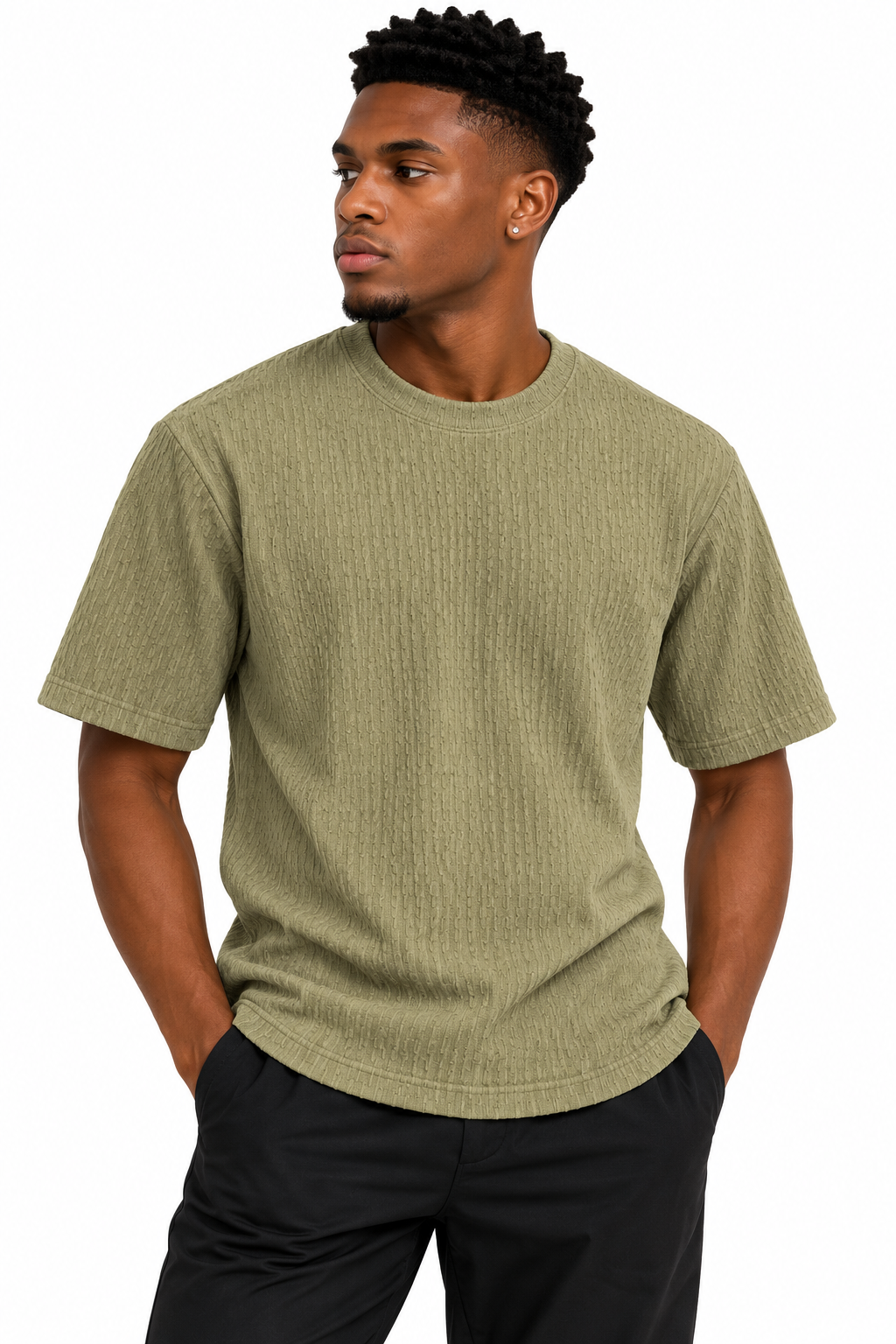 Marrakech olive green polo