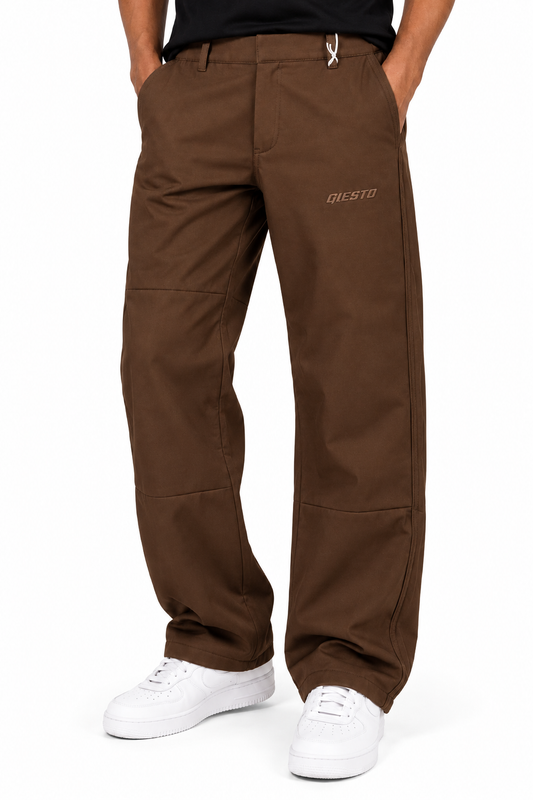 Giesto planton pants in brown