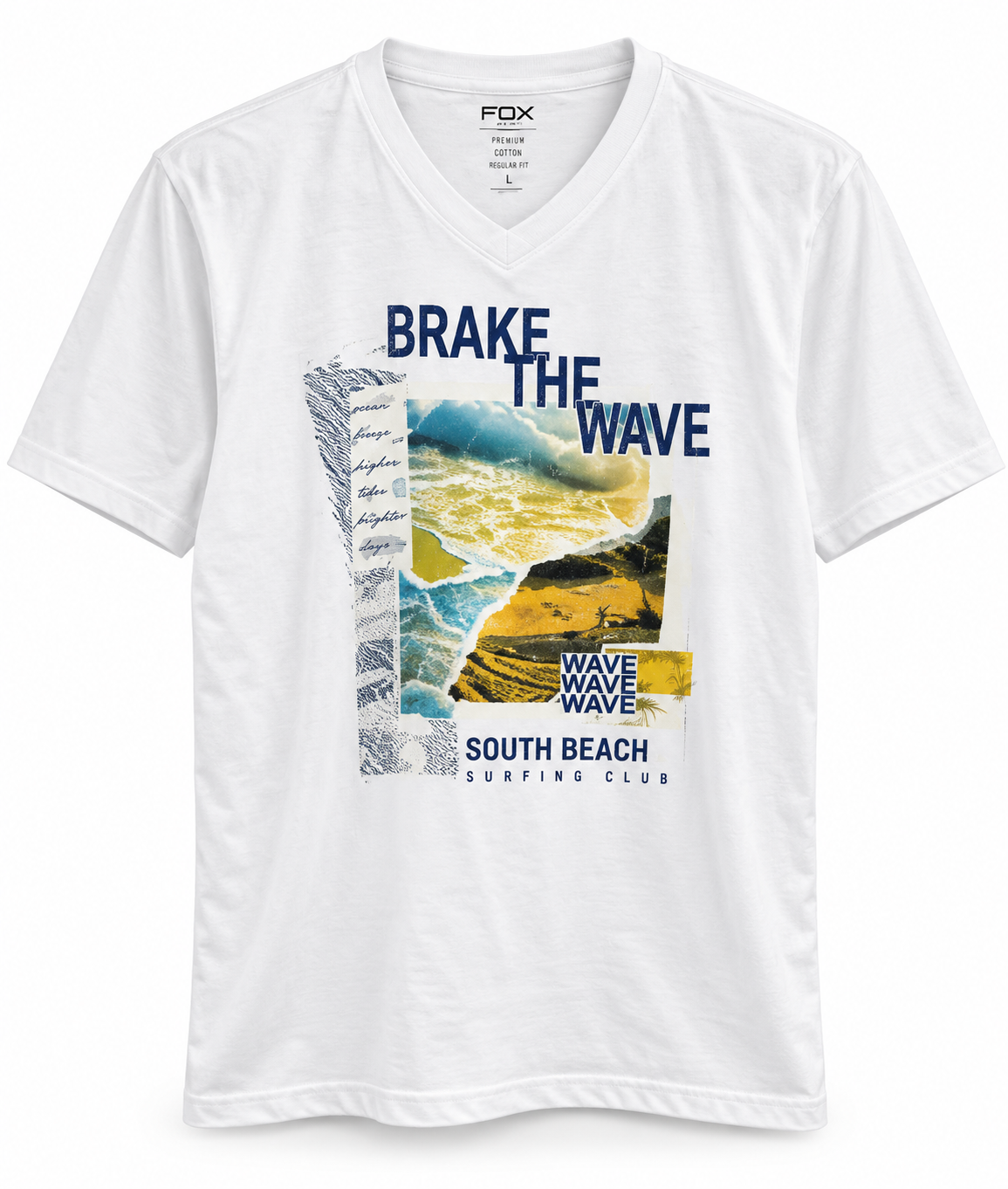 Fox Brake the wave tee