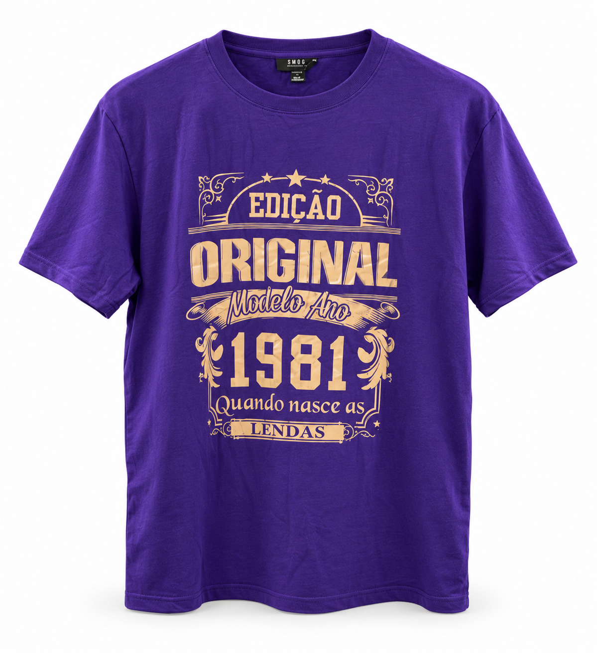Smog original tee in purple