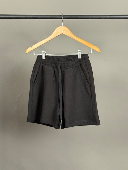 ZEDEK FEMALE MINI JOGGER SHORT IN BLACK